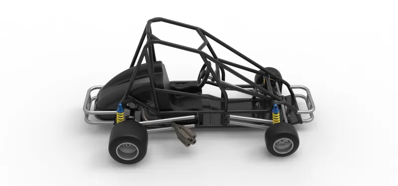 Quarter Midget Base Scale 1:16 - Model preview 23