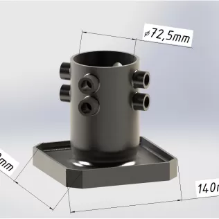 VVER1000 Reactor Core Organizer - Model thumbnail 3