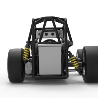 Three Quarter Midget Base Scale 1:25 - Model thumbnail 16