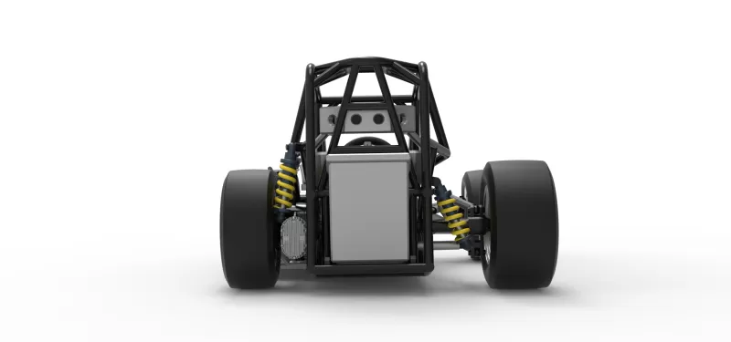 Three Quarter Midget Base Scale 1:25 - Model preview 16