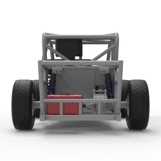 Dwarf car Base Version 2 Scale 1:25 - Model thumbnail 16