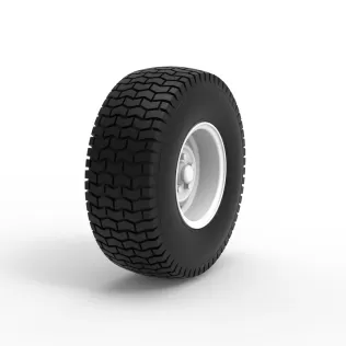 Offroad wheel 42 Scale 1:25 - Model thumbnail 2