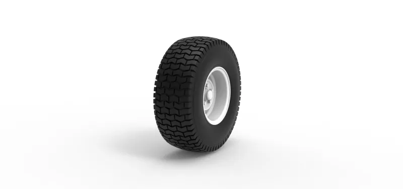 Offroad wheel 42 Scale 1:25 - Model preview 2