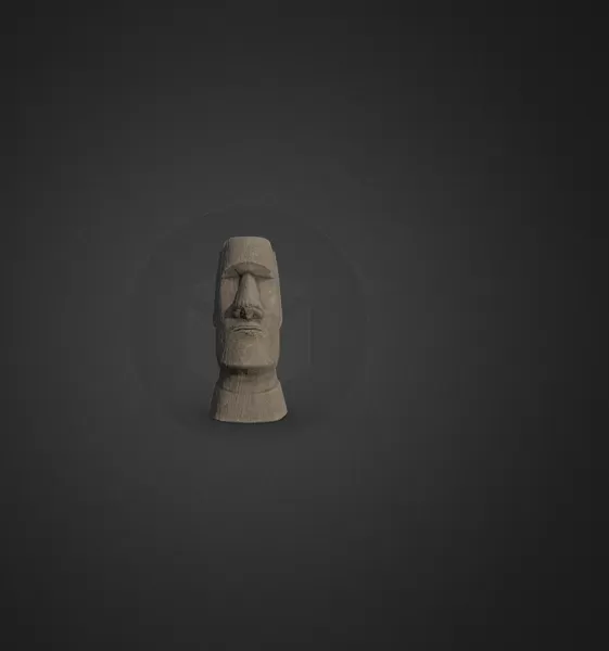 Splatoon 3 Moai - Model preview 2