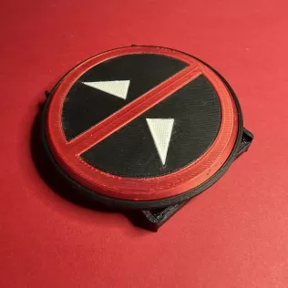 Deadpool Snaplock Belt Buckle - Model thumbnail 4