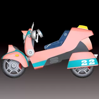 Liberty Scooter Paw Patrol - Model thumbnail 5