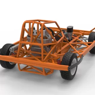 BriSCA Formula 2 Stock Car Base Scale 1:25 - Model thumbnail 18