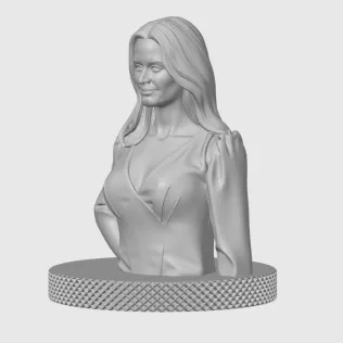 Emily Blunt 3D Bust Print - Model thumbnail 4