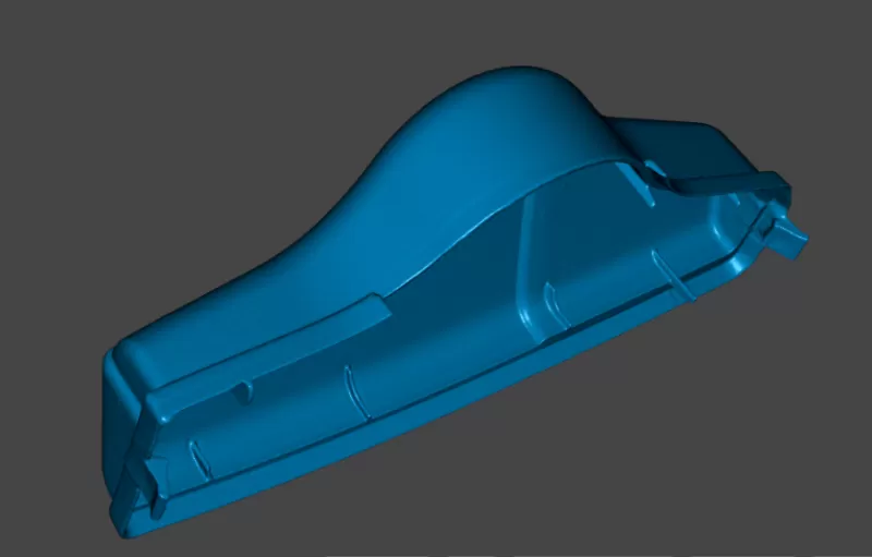 Skoda Yeti Air inlet cover - Model preview 6