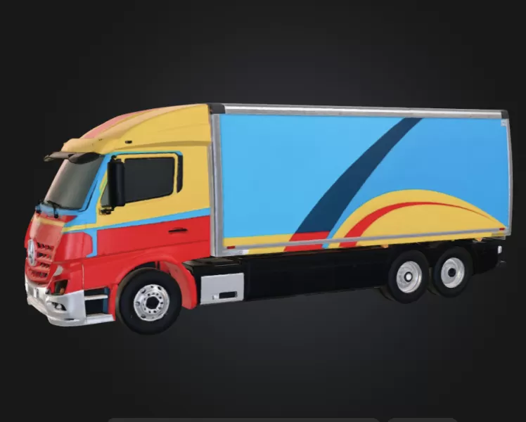 European Truck - Model preview 1