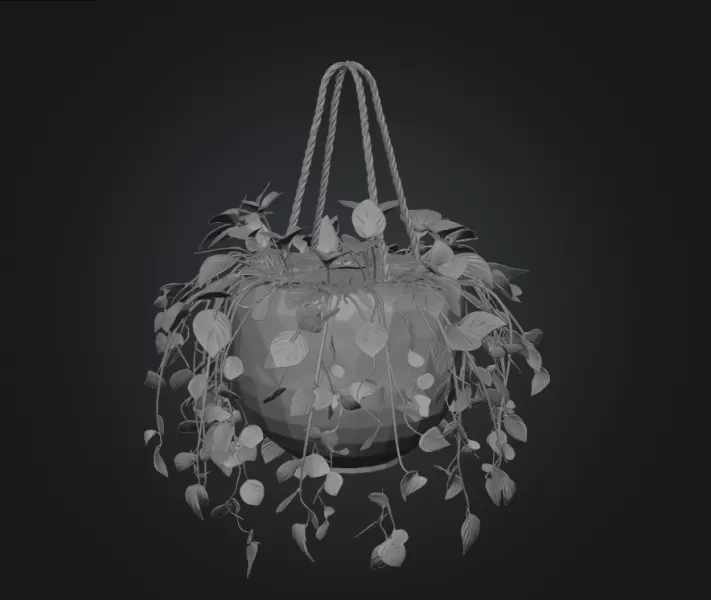 wall planter - Model preview 3