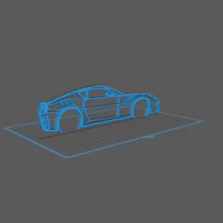 Ferrari - F12 TDF Wall Art - Model thumbnail 1