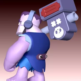 Frank Brawl Stars Fan Art - Model thumbnail 9