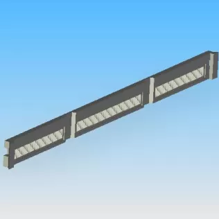 1-220 Spur Z - Autotransportwagen der DBAG Typ Hcceerrs330 3D pr - Model thumbnail 12