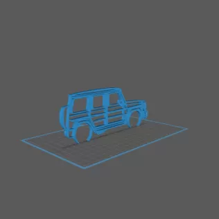 Mercedes - G AMG Wall Art - Model thumbnail 1