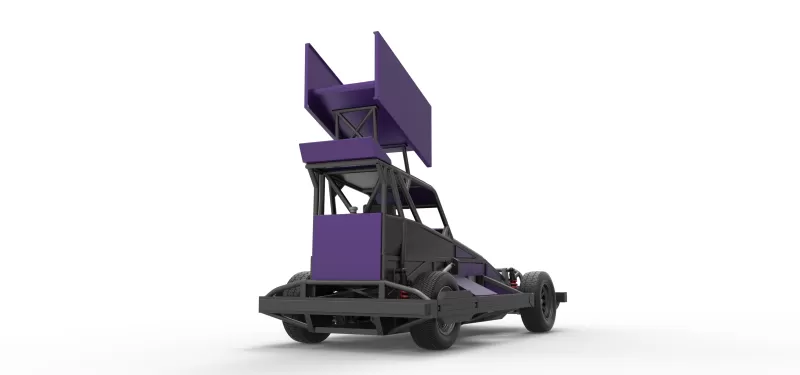 New Zealand Superstock car Version 4 Scale 1:25 - Model preview 19