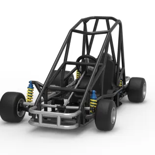 Quarter Midget Base Scale 1:16 - Model thumbnail 5