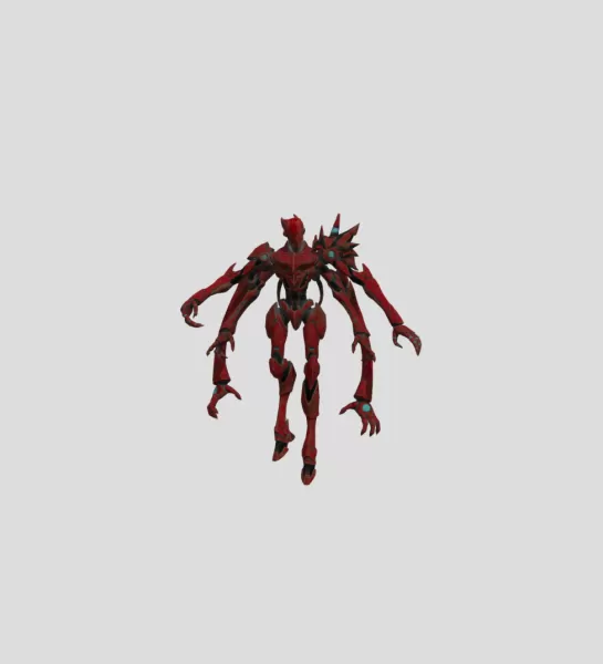 Multi-armed robot - Model preview 2