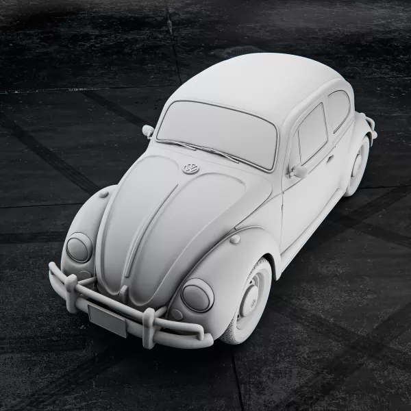 Volkswagen Beetle 1965 #RoZ - Model preview 2