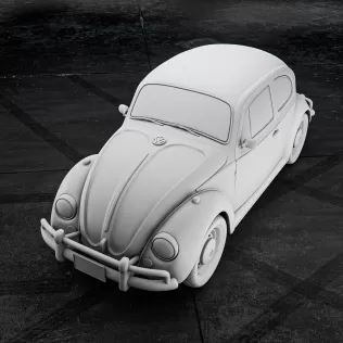 Volkswagen Beetle 1965 #RoZ - Model thumbnail 2