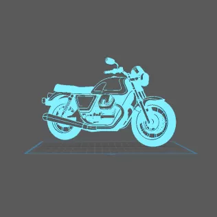 Guzzi - V7 Special Wall Art