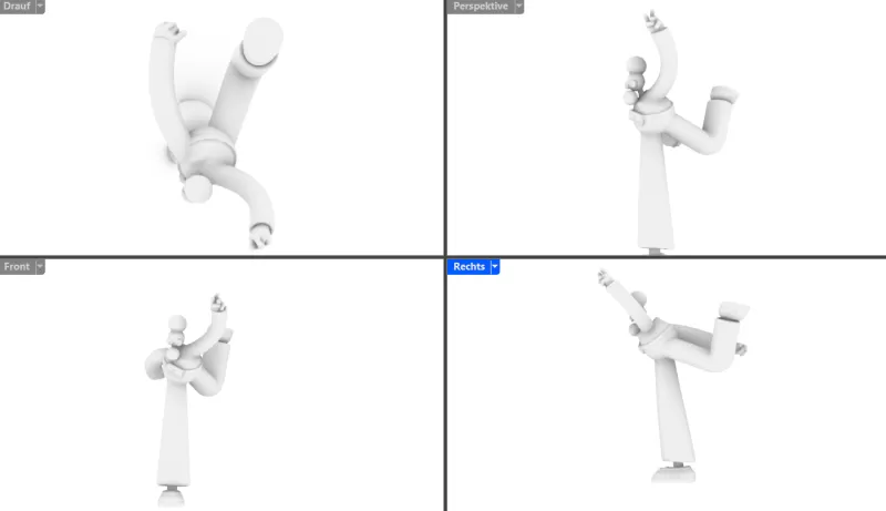 Kunst Lady Statur - Model preview 3