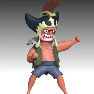 Daruma - One Piece - Model thumbnail 4