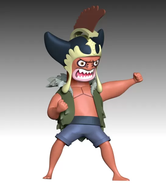 Daruma - One Piece - Model preview 4