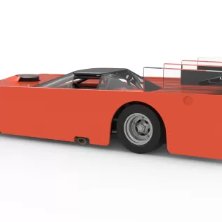 Vintage Asphalt Outlaw Super late model 1:25 - Model thumbnail 12
