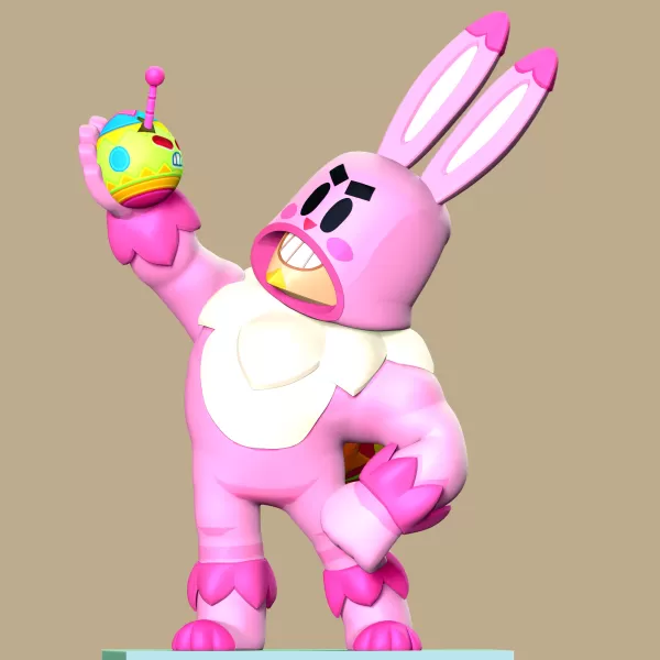 Bunny Grom - Brawl Stars - Model preview 1