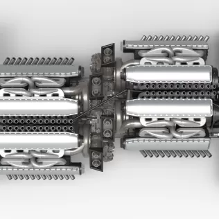 Vintage AWD Dragster Base Scale 1:25 - Model thumbnail 11