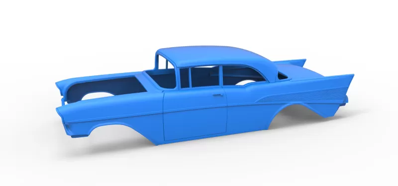 Shell of Gasser Scale 1:25 - Model preview 1