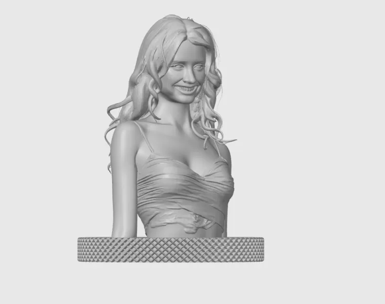 Alice Greczyn 3D Bust Print - Model preview 10