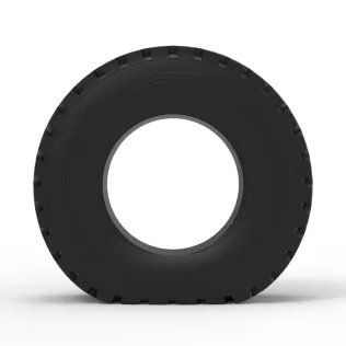 Offroad tire 75 deflated Scale 1:25 - Model thumbnail 5