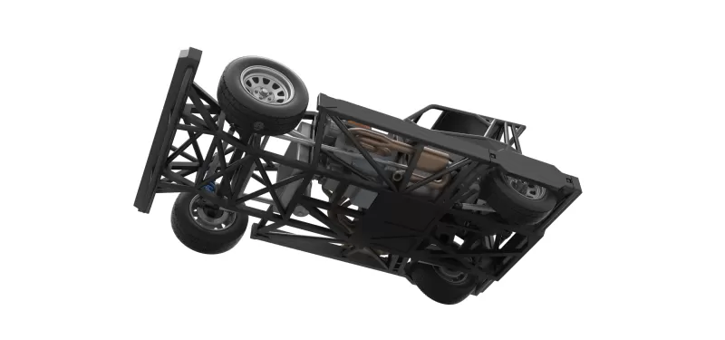 New Zealand Superstock car Base Version 4 Scale 1:25 - Model preview 3