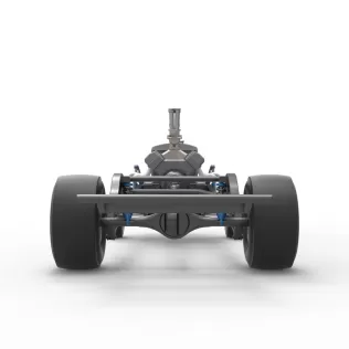 Chassis of Gasser Version 2 Scale 1:25 - Model thumbnail 13