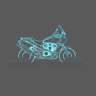 Harley Davidson - Pan America Wall Art