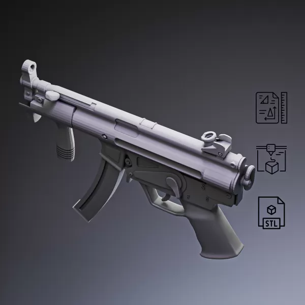 MP5K Compact SMG #RoZ - Model preview 5