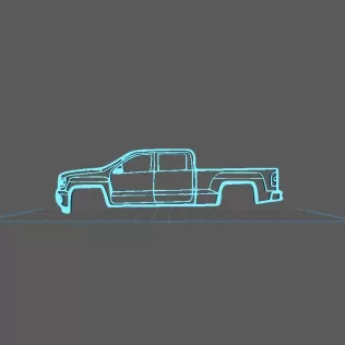 GMC - Sierra 1500 Wall Art