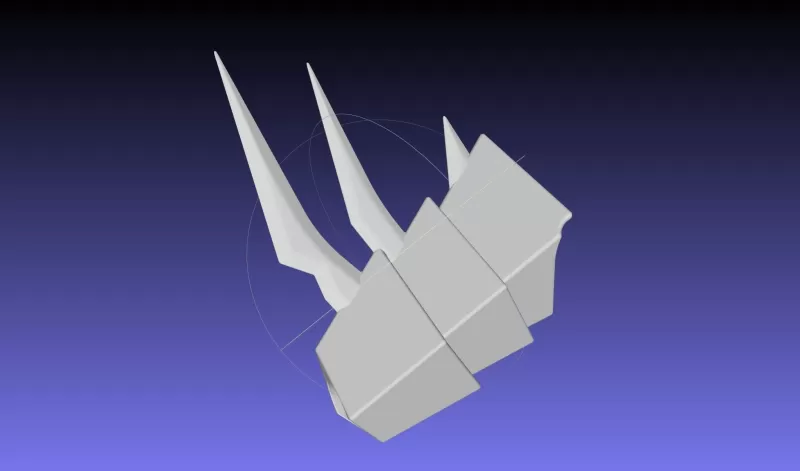 Shield Hero Curse Armor Upper Arm - Model preview 1