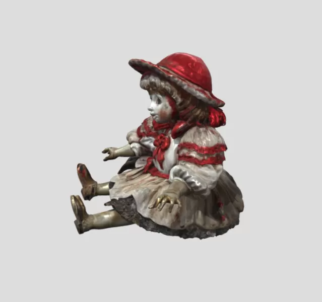 Creepy Doll - Model preview 2