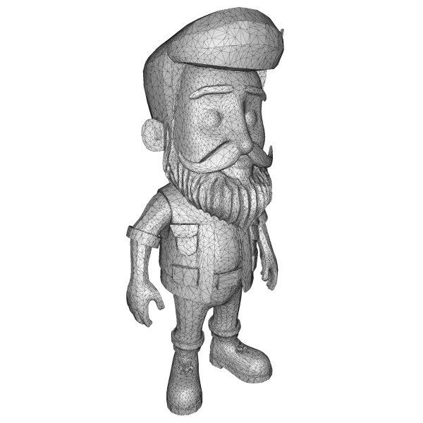 Stylized Character Kitbash Collection – High-Poly 3D Model Pack - Model preview 13