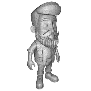 Stylized Character Kitbash Collection – High-Poly 3D Model Pack - Model thumbnail 13