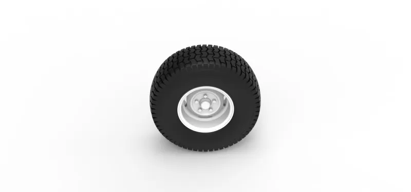 Offroad wheel 42 Scale 1:25 - Model preview 6