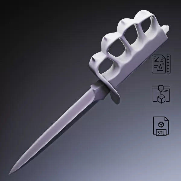 Trench Knife #RoZ - Model preview 7