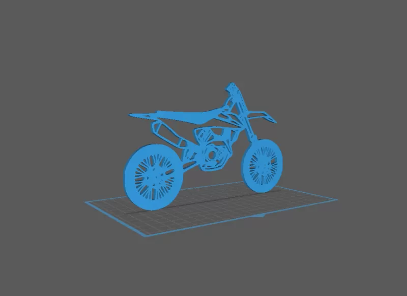 KTM - SXF Wall Art - Model preview 1