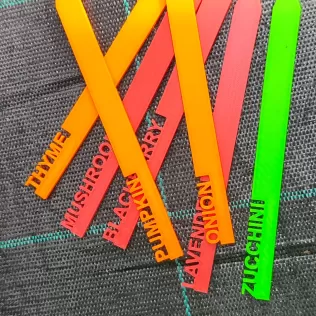 3D Printed Garden Markers STL, Herb and Vegetable Labels 3D Prin - Model thumbnail 7