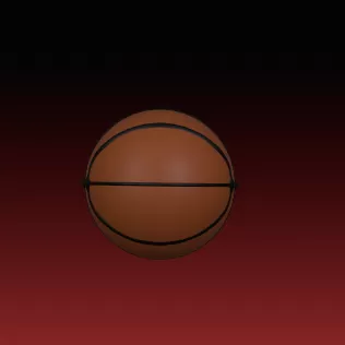 Generic Basketball - Model thumbnail 9