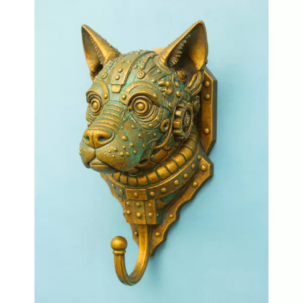 Steampunk Dog Wall Hook - Model preview 1