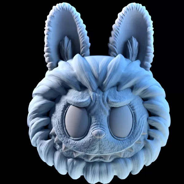 labubu mask reasita - Model preview 1